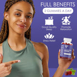 Gomitas KSM-66 Ashwagandha - Vegan, Sin Gluten, 750mg (60)