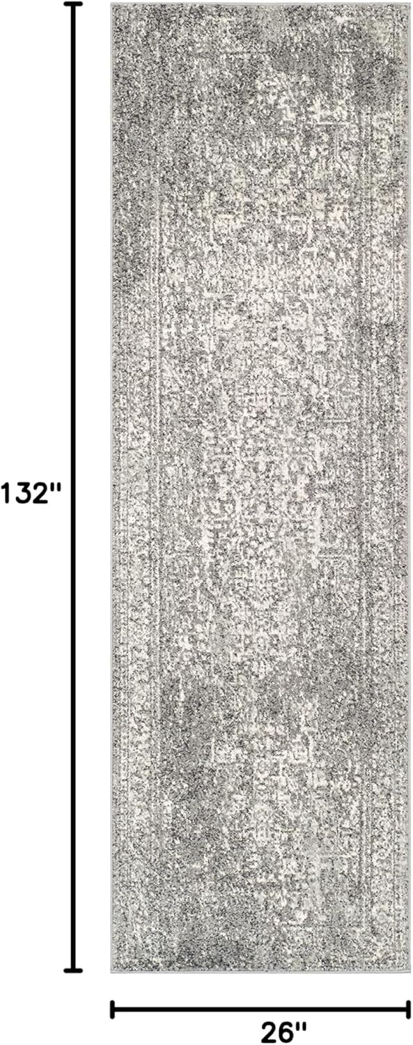 Alfombra Runner Oriental Distressed 2'2 x 11' Modelo EVK256D