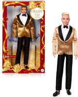 Muñeca Barbie Signature 2025 Holiday Ken con traje completo y estuche