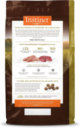 Instinct Ultimate Protein Free Cage Free Duck Recipe Alimento seco natural para gatos, bolsa de 4 libras