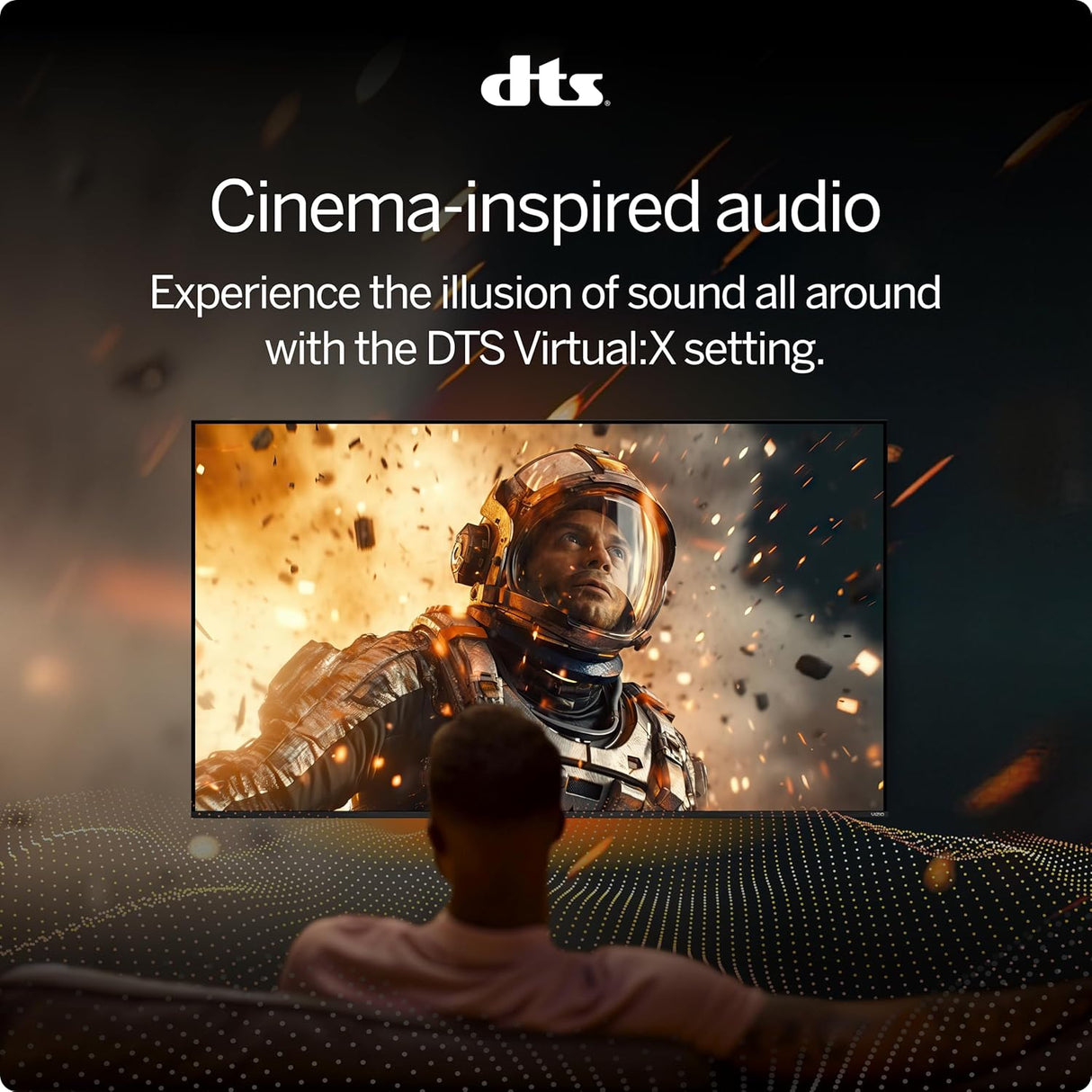 Televisor Smart VIZIO 40 Full HD 1080p, DTS Virtual: X, VFD40M-08
