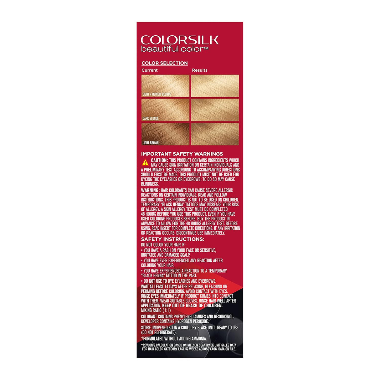 Tinte permanente para el cabello rubio claro 081 Revlon