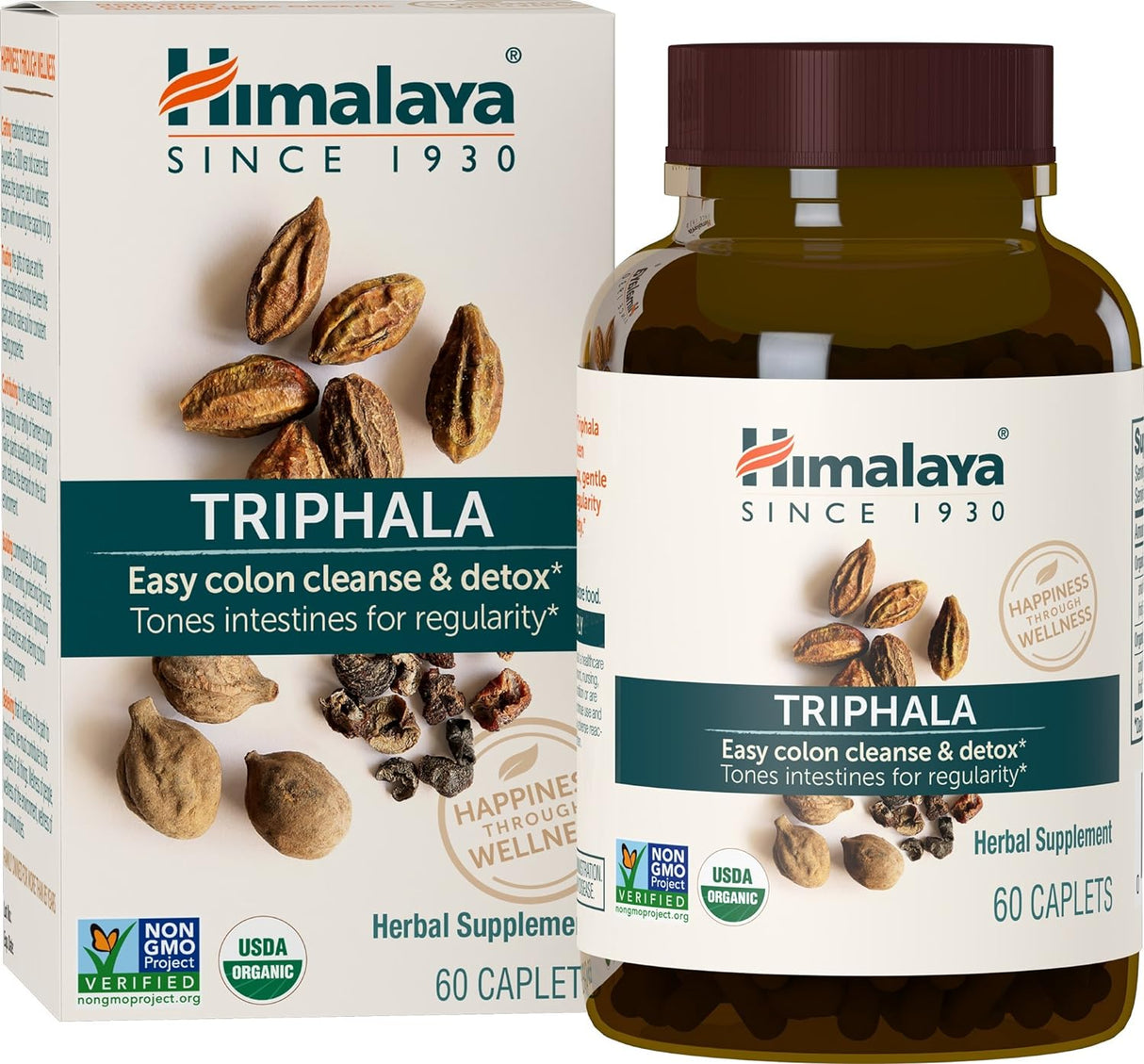 Suplemento Himalaya Trifhala orgánica limpieza de colon
