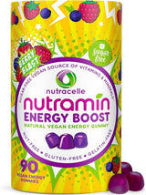 Suplementos de vitaminas Energy Boost sin café sin cafeína