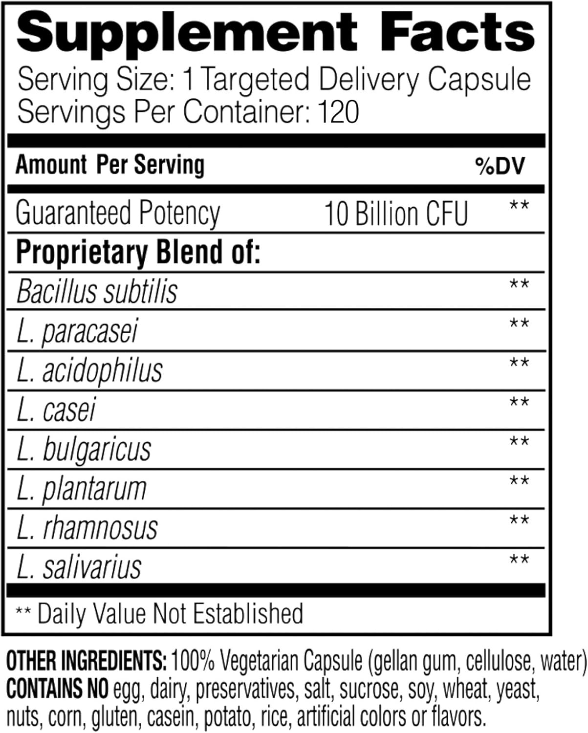 Suplemento Enzymedica Pro-Bio, Probiótico para la digestión