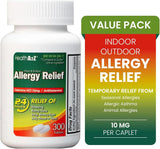 AlergiaA2Z® Cetirizina 10mg Alivio Todo el Día 300 Pzas
