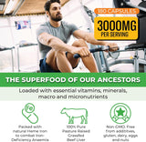 Suplementos Alimenticios Hígado de res alimentado con hierba