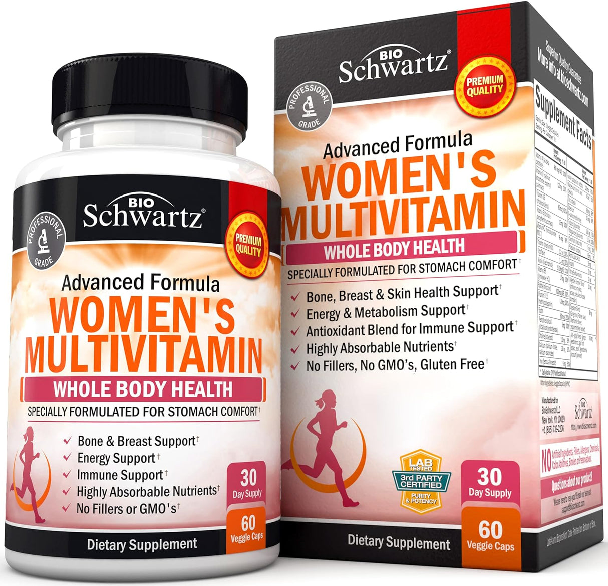 Multivitamínico para mujeres con vitamina D3 - Apoyo inmunitario