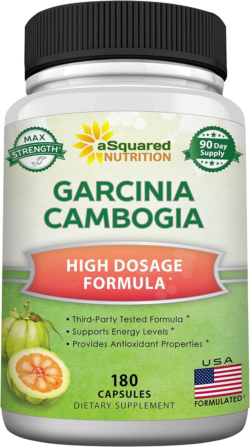 Suplemento Nutrition Garcinia Cambogia 1600 mg-180 cápsulas