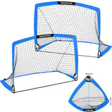 WEKEFON Porterías de fútbol para patio trasero