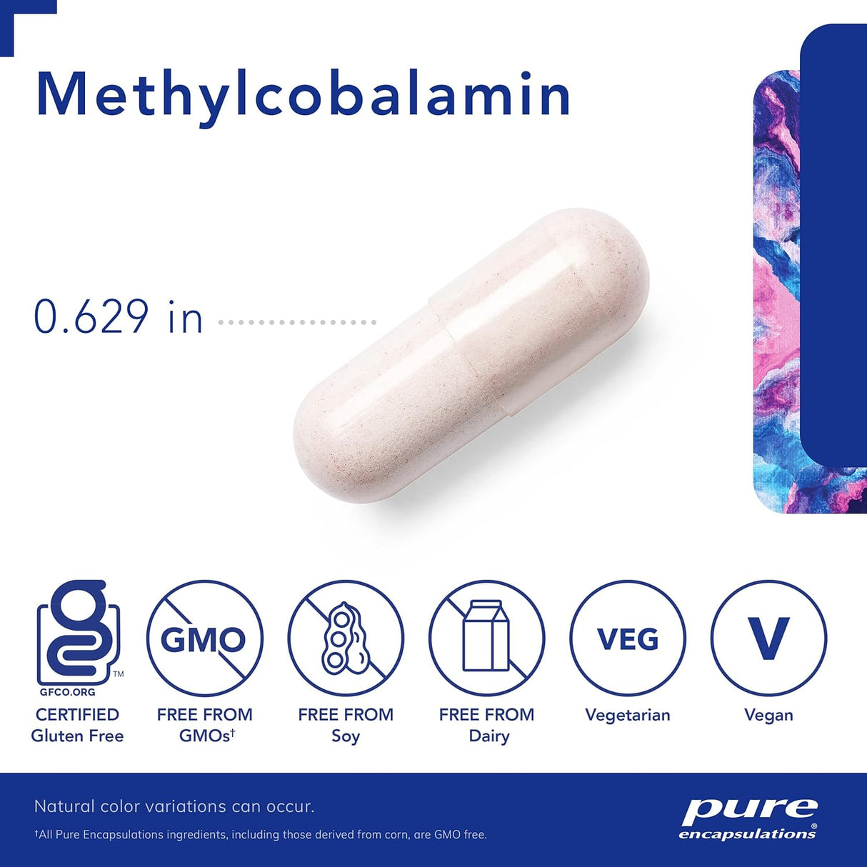 Suplemento B12 Methylcobalamin 1,000 mcg - Pure Encapsulations