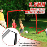 KTRIO Red de fútbol para portería de fútbol