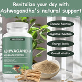 Suplementos de Ashwagandha Nature’s Smell 1300mg 60 Cápsulas