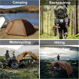 Tienda de Campaña Night Cat 2 Personas, Doble Capa, Impermeable