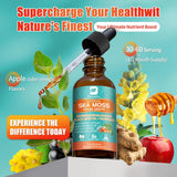 2PACK Sea Moss Drops - Irish Sea Moss con Hierba de Vaca