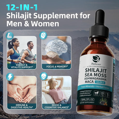 Suplemento líquido 12-en-1: energía, antioxidantes, inmunidad