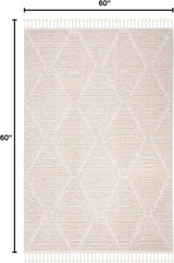 Alfombra de área, diseño tribal boho, fácil cuidado, MRK517C
