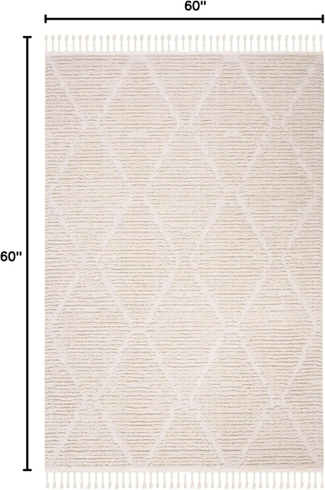 Alfombra de área, diseño tribal boho, fácil cuidado, MRK517C