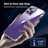 Funda transparente celular protectora a prueba de golpes