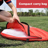 porayhut Red de fútbol desplegable para niños juego de dos