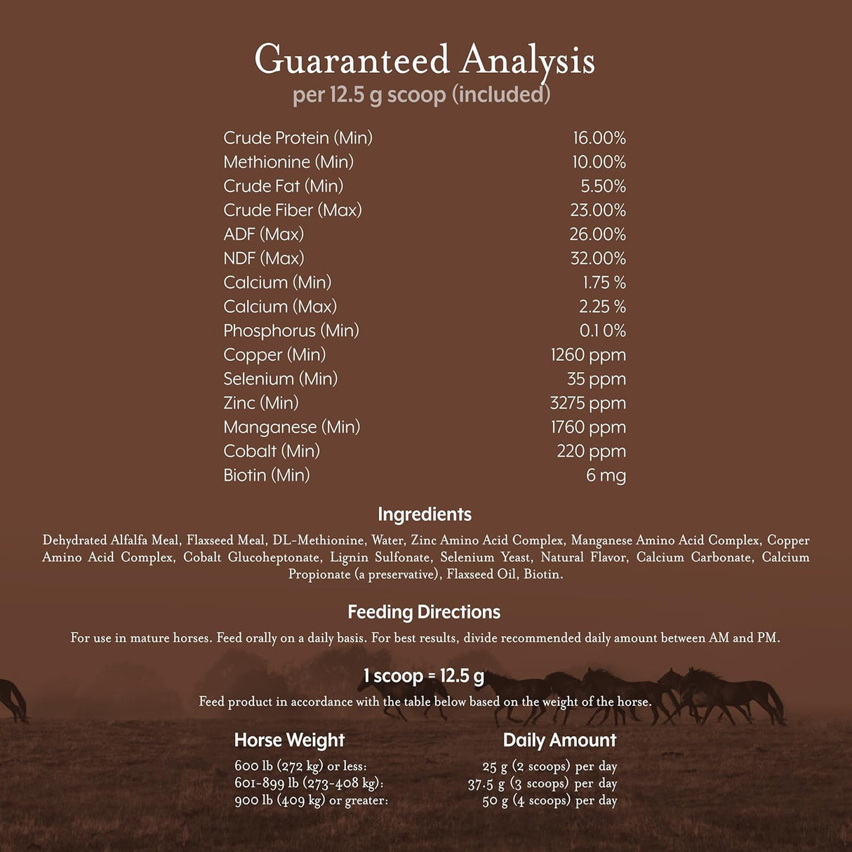Suplemento para pezuñas Equithrive, biotina y minerales traza 3.3 lbs