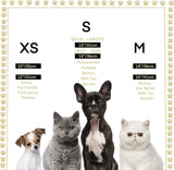 Disfraces colorida para perros y gatos talla M