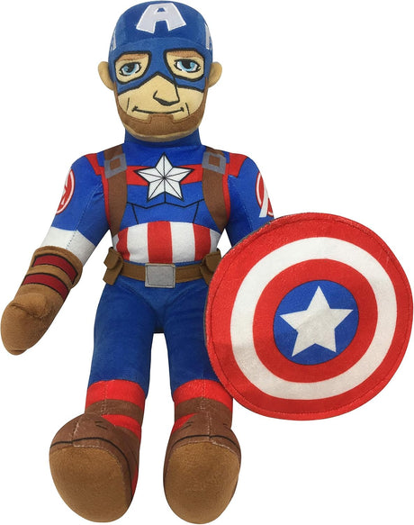 Peluche Capitan America   personaje para niños 13 pulgadas