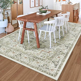 Alfombra Lavable 8x10 LIVEBOX Vintage Tribal Medallón Distressed