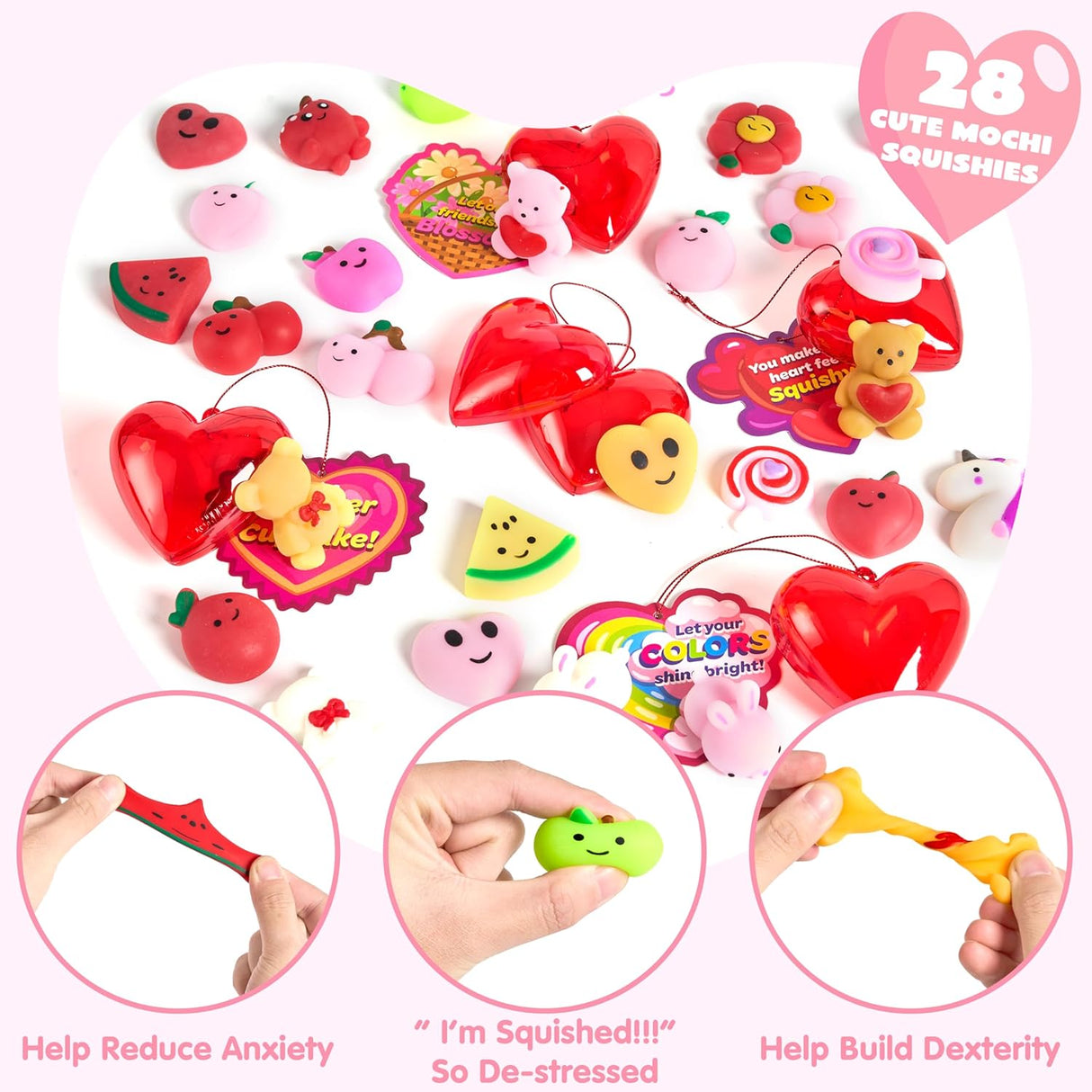 Tarjetas y juguetes de San Valentín para fiestas y regalos