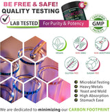 Suplemento 6en1 para mujeres, balance hormonal, 120 cápsulas