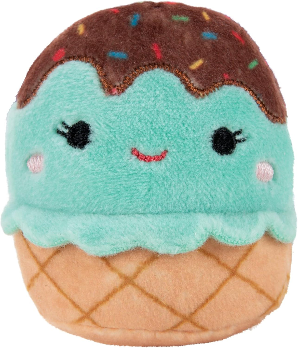 Peluches Squishville Sweet Tooth Squad - Bernice, Chanel, Cinnamon, Carmelita, Maya y Clara