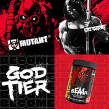 Mutant GEAAR Suplemento de EAA, BCAAs y Electrolitos, 30 servs