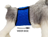 Mkono Pañales lavables para perros machos para perros pequeños y medianos (paquete de 3)