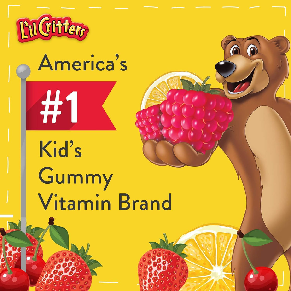 multivitamínicos completos con vitamina C y D para niños