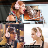 Auriculares Bluetooth Uliptz, 65H, 6EQ, HiFi, Plegables