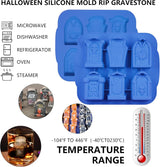 Moldes de Sidosir para Chocolates y Jabones, 2 piezas Halloween