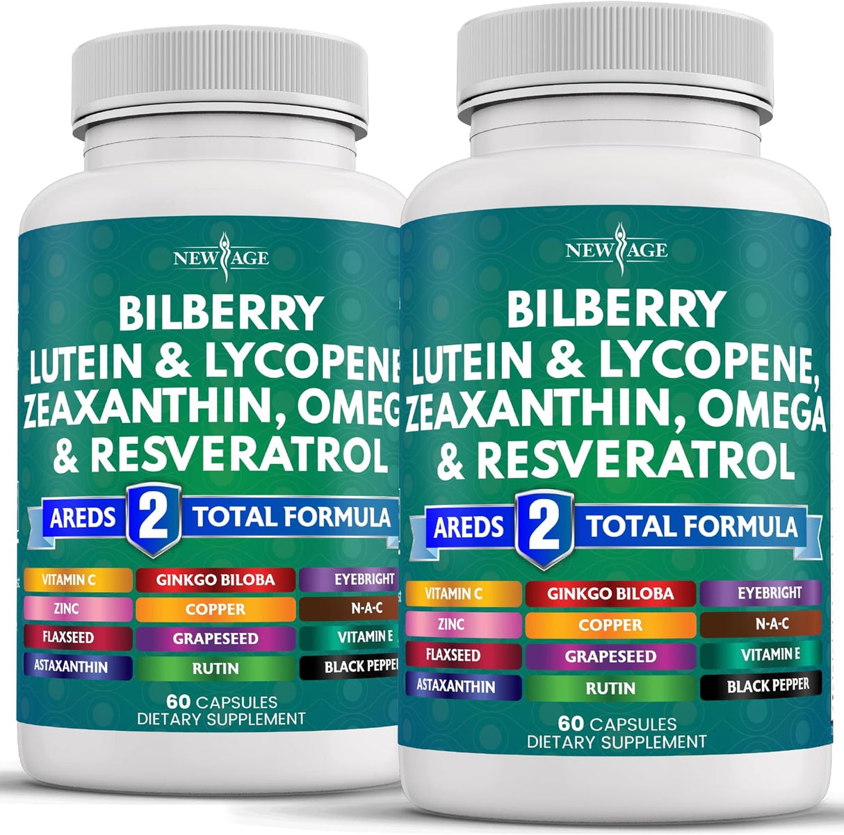 Vitaminas para la Salud Ocular con Arándano y Luteína