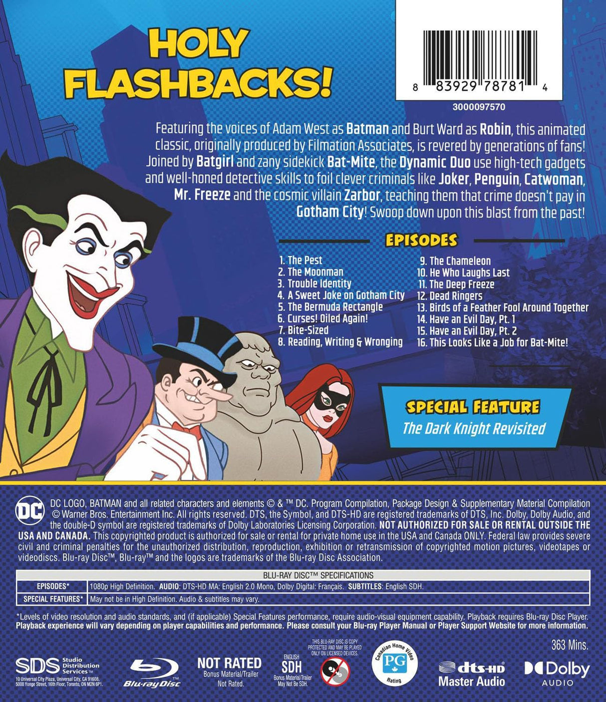The New Adventures of Batman: Complete Collection [Blu-ray]