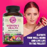 Suplemento Multivitamínico Femenino, Energía y Belleza, 60 Cápsulas