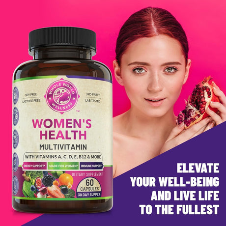 Suplemento Multivitamínico Femenino, Energía y Belleza, 60 Cápsulas