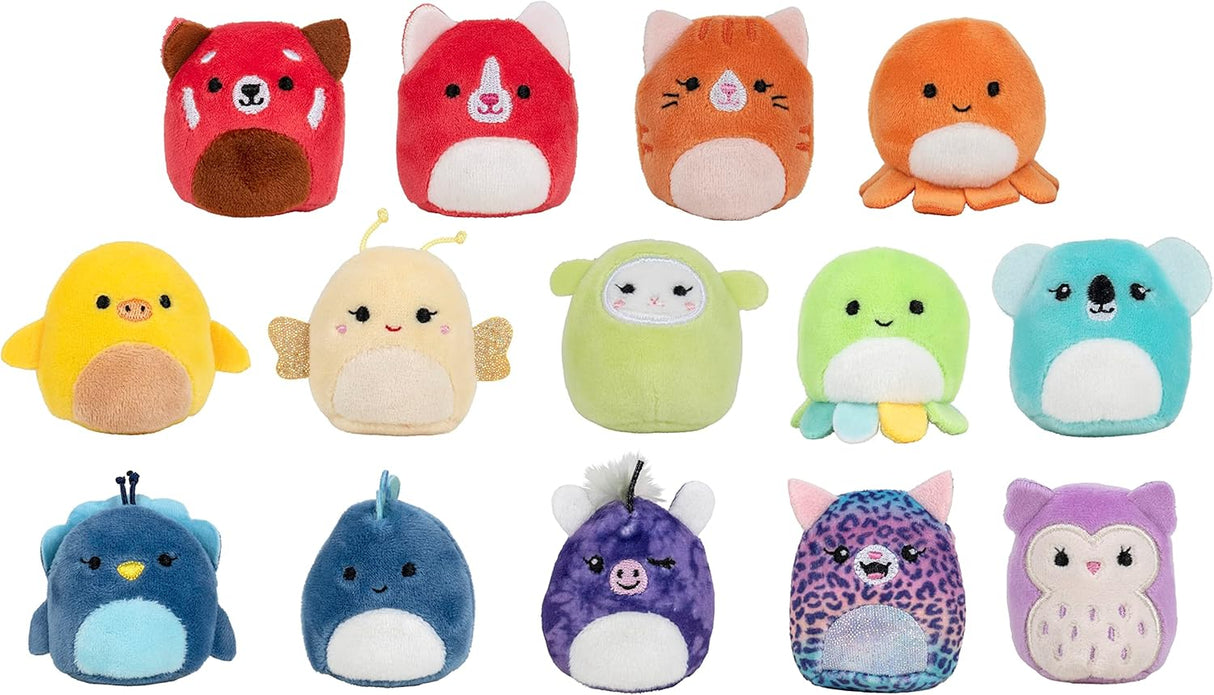 Multipack de Mini-Squishmallows: 14 Peluches de Amigos