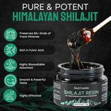 Suplemento Shilajit Resina de 600 mg  orgánico puro  1.06 oz