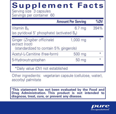 Suplemento MotilPro de Pure Encapsulations para Motilidad Intestinal