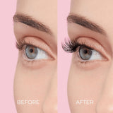 Pestañas Postizas KISS imPRESS, 20 Clusters, 12 mm, Reutilizables