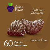 Suplemento Gomitas de hierro de 20 mg + vitamina C de 26 mg