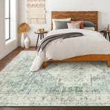 Alfombra Lavable 8x10 LIVEBOX Boho Vintage Antideslizante