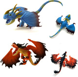 Figuras de Acción Toysvill: Vikingos y Dragones, 8 Piezas