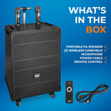 Parlantes Portátiles inalámbrico PYLE-PRO PWMA1099A