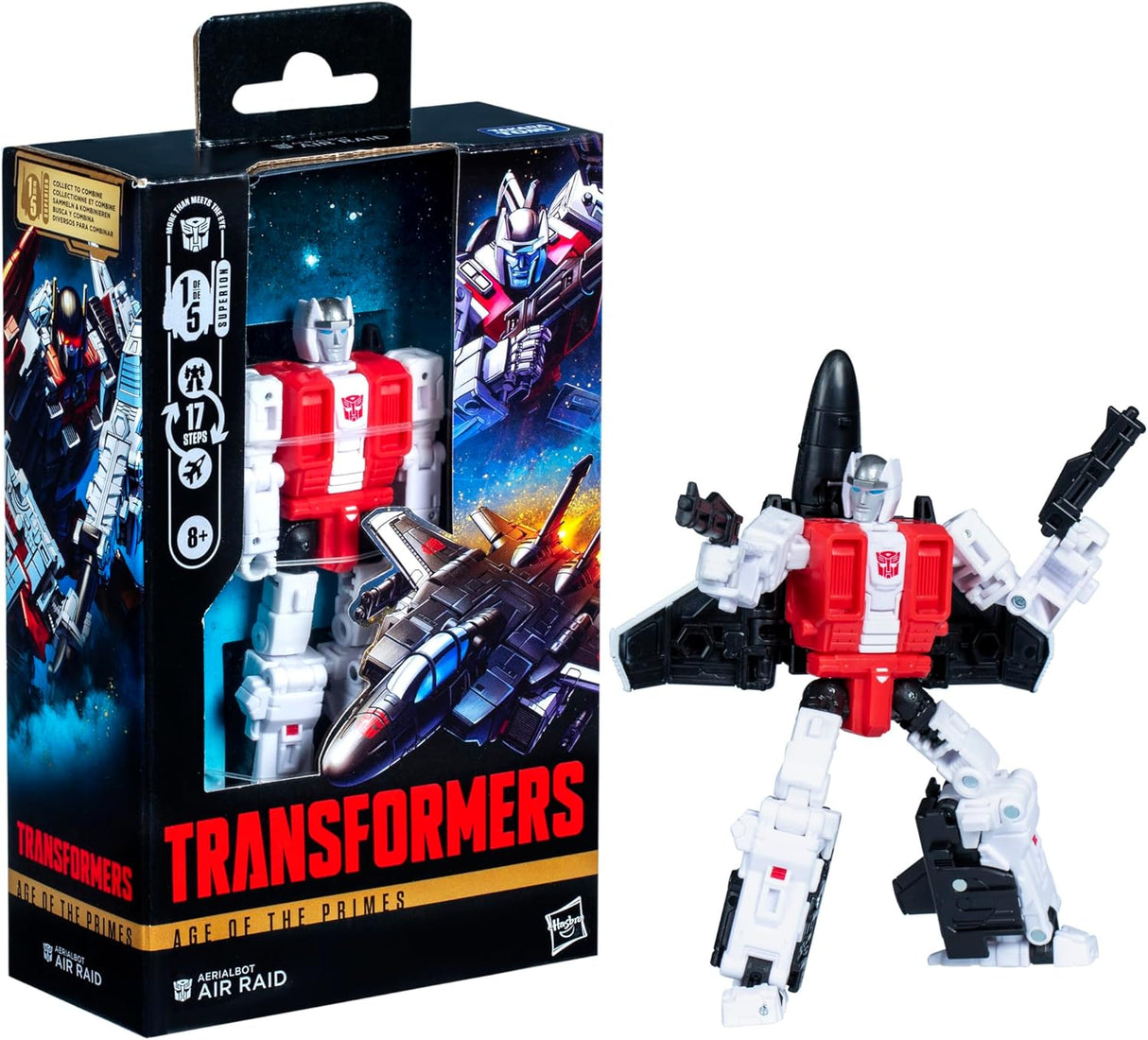 Transformers Aerialbot Air Raid, Figura de Acción Deluxe 5.5