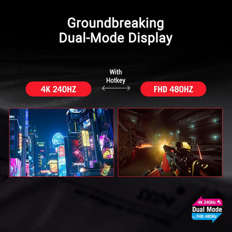 Monitor Gaming 32 4K ASUS ROG Swift, 240Hz, PG32UCDP